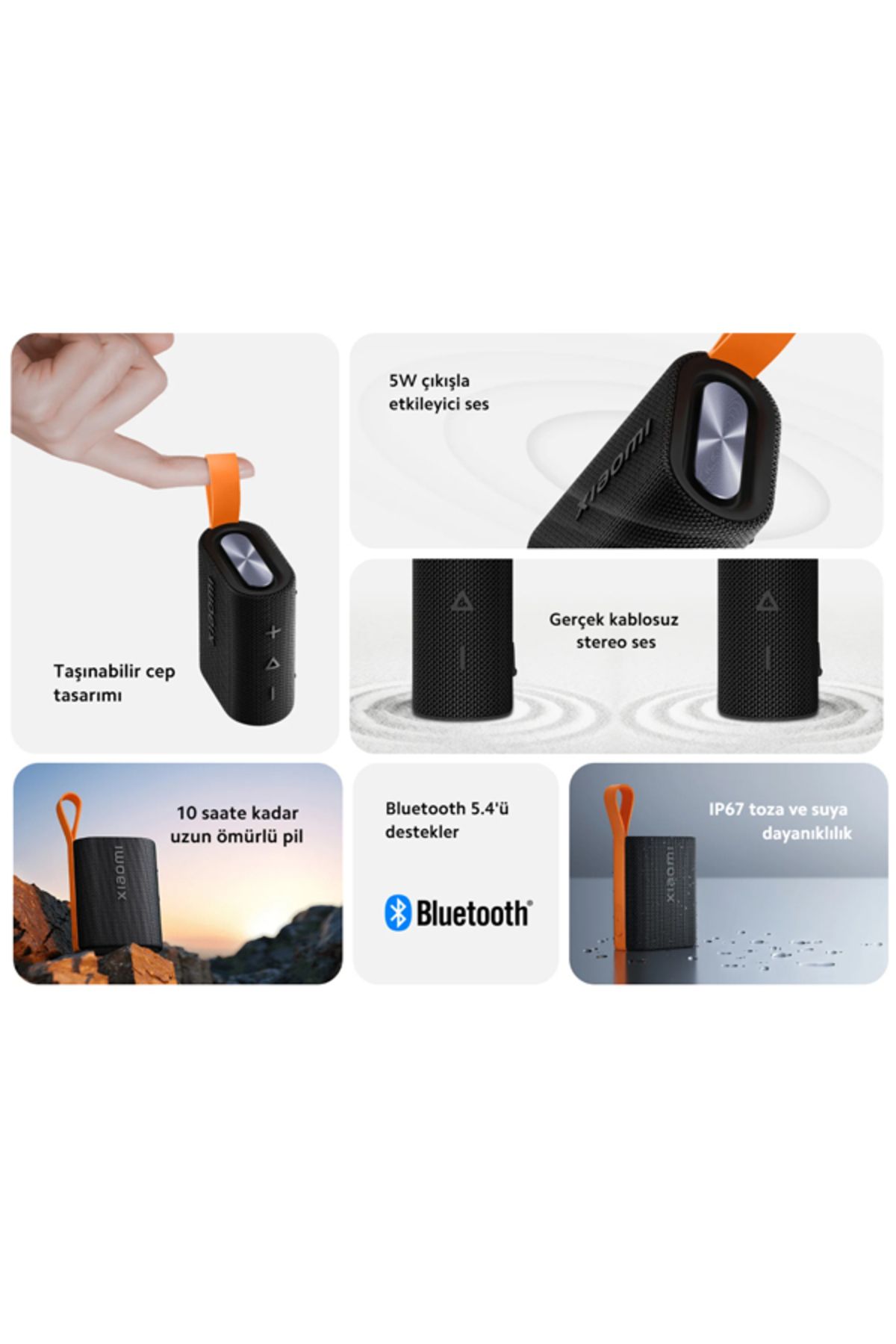 Xiaomi Sound Pocket 5W Portable Bluetooth Speaker Xiaomi Sound Pocket 5W Portable Bluetooth Speaker